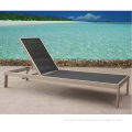 Strong and portable aluminum sun lounger, suitable for outdoor and indoor use